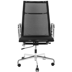 KH1501100178 Fotel biurowy AERON PREMIUM chrom - siatka, aluminium King Home