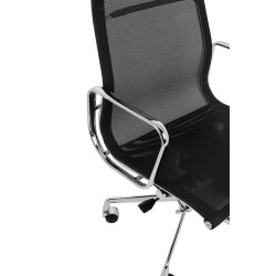 KH1501100178 Fotel biurowy AERON PREMIUM chrom - siatka, aluminium King Home