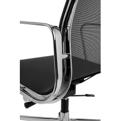 KH1501100178 Fotel biurowy AERON PREMIUM chrom - siatka, aluminium King Home