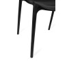 KH010100217 Krzesło SUNNY czarne - polipropylen King Home