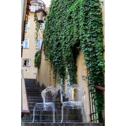 777-APC Krzesło KING ARM transparentne - poliwęglan King Home