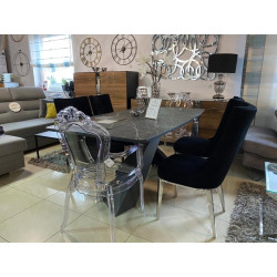 777-APC Krzesło KING ARM transparentne - poliwęglan King Home