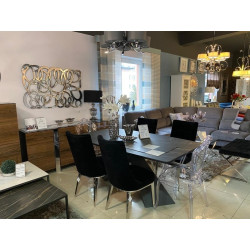 777-APC Krzesło KING ARM transparentne - poliwęglan King Home