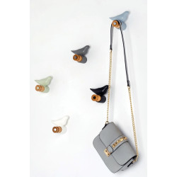 BIRD.GREY Wieszak BIRD szary King Home