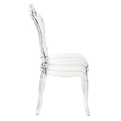 666-APC Krzesło KING transparentne - poliwęglan King Home