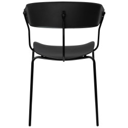 PC-161 Krzesło JETT czarne - polipropylen, metal King Home