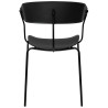 PC-161 Krzesło JETT czarne - polipropylen, metal King Home