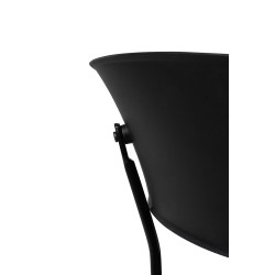 PC-161 Krzesło JETT czarne - polipropylen, metal King Home