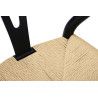 KH1501100118 Krzesło WISHBONE czarne - drewno bukowe, naturalne włókno King Home