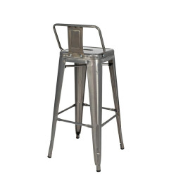 KH010100972 Krzesło barowe TOWER BACK 66 (Paris) metal King Home