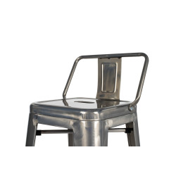 KH010100972 Krzesło barowe TOWER BACK 66 (Paris) metal King Home