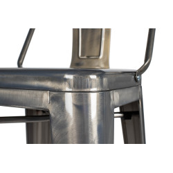 KH010100972 Krzesło barowe TOWER BACK 66 (Paris) metal King Home