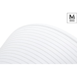 PP612.WHITE MODESTO stołek TAMBURO biały - polipropylen King Home