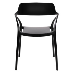 347-APP Krzesło GLORIA czarne - polipropylen King Home