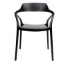 347-APP Krzesło GLORIA czarne - polipropylen King Home