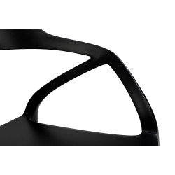 347-APP Krzesło GLORIA czarne - polipropylen King Home