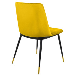 KH1201100122.42 Krzesło DIEGO żółte King Home