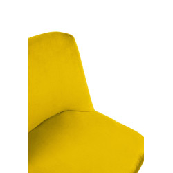 KH1201100122.42 Krzesło DIEGO żółte King Home