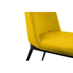 KH1201100122.42 Krzesło DIEGO żółte King Home