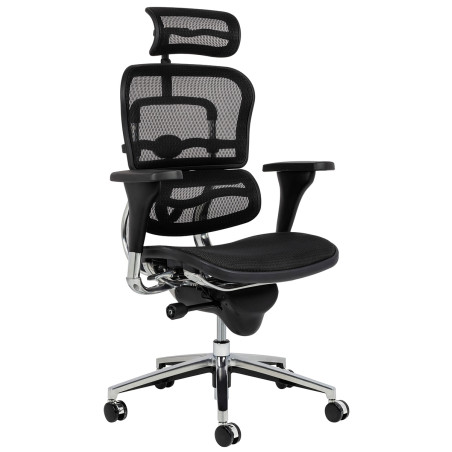 KH1501100110 Fotel biurowy ERGO czarny King Home