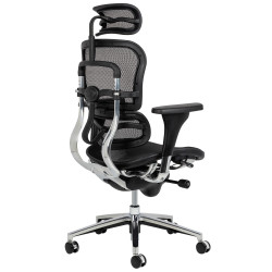 KH1501100110 Fotel biurowy ERGO czarny King Home