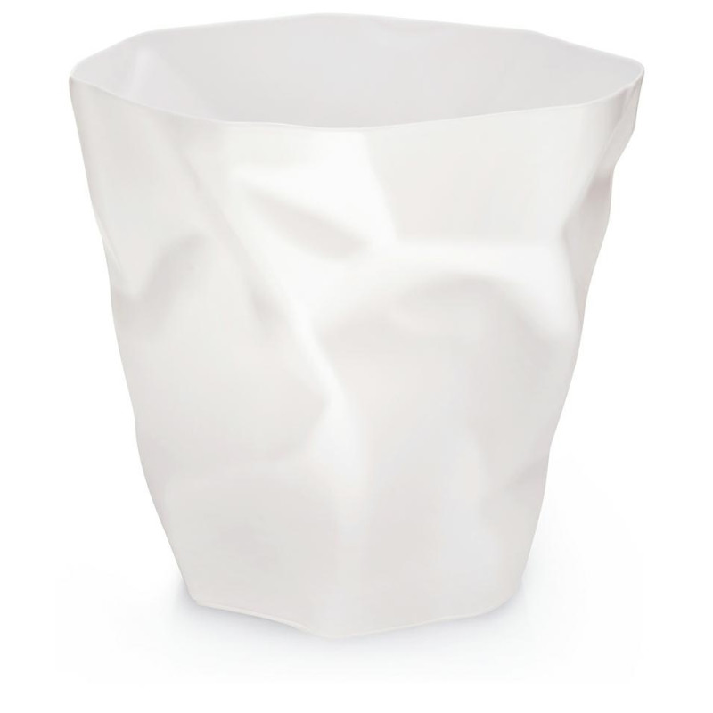 BB-01.WHITE Kosz na śmieci PLAST biały King Home