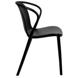 337-APP Krzesło SPARKS czarne - polipropylen King Home