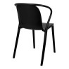 337-APP Krzesło SPARKS czarne - polipropylen King Home