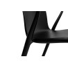 337-APP Krzesło SPARKS czarne - polipropylen King Home