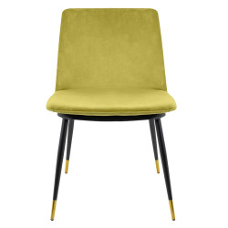 KH1201100122.45.LGRE Krzesło DIEGO jasnozielone King Home