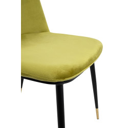 KH1201100122.45.LGRE Krzesło DIEGO jasnozielone King Home