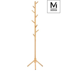 281.NATURAL MODESTO wieszak stojący STICK naturalny - drewno bukowe King Home
