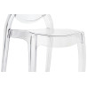 PC502.CLEAR Krzesło ELIZABETH transparentne - poliwęglan King Home