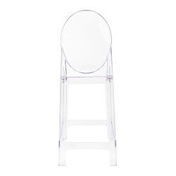 KH010100214 Krzesło barowe VICTORIA 65 cm transparentne King Home