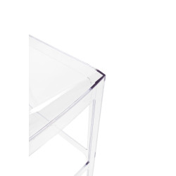 KH010100214 Krzesło barowe VICTORIA 65 cm transparentne King Home