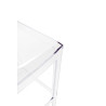 KH010100214 Krzesło barowe VICTORIA 65 cm transparentne King Home