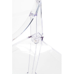 KH010100214 Krzesło barowe VICTORIA 65 cm transparentne King Home