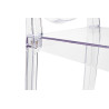 KH010100214 Krzesło barowe VICTORIA 65 cm transparentne King Home