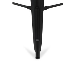 KH010100971 Krzesło barowe TOWER BACK 66 (Paris) czarne King Home