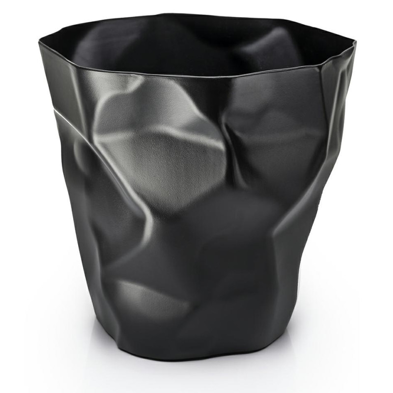 BB-01.BLACK Kosz na śmieci PLAST czarny King Home