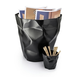 BB-01.BLACK Kosz na śmieci PLAST czarny King Home