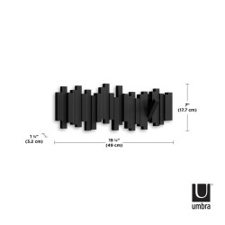 318211-040UMBRA wieszak na ubrania STICKS czarny King Home