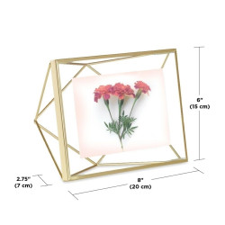 313016-221UMBRA ramka na zdjęcia PRISMA 10x15 cm - złota King Home