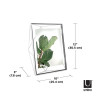 313018-158UMBRA ramka na zdjęcia PRISMA 20x25 cm - chromowana King Home