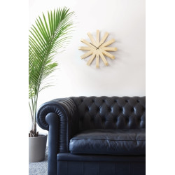 118071-390UMBRA zegar RIBBONWOOD  -natural King Home