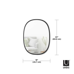 1013765-040UMBRA lustro HUB 46 x 61 cm czarne King Home