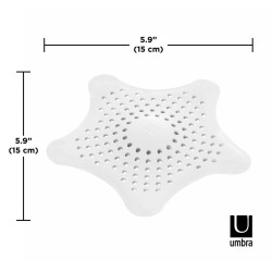 023014-660UMBRA sitko do odpływu STARFISH - biały King Home