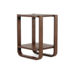 1017426-746UMBRA stolik BELLWOOD czarny orzech King Home