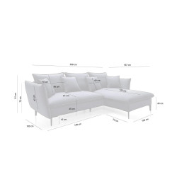 5900168831483Narożnik GEMA z funkcją spania - II grupa tkanin King Home