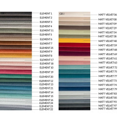 5900168831780Sofa MIA z funkcją spania - I grupa tkanin King Home